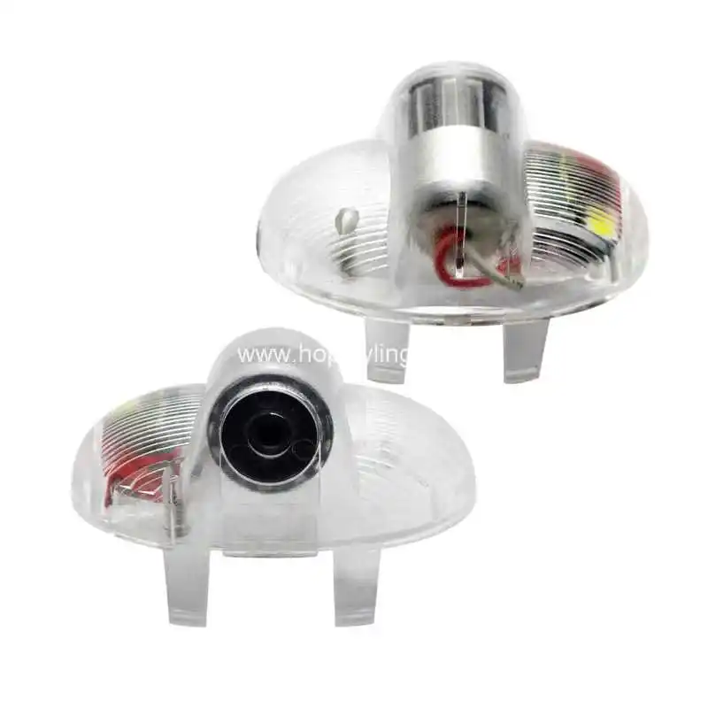 

Free shipping 2x 3W Led welcome projector Light  car-styling  car detector Led door light with logo for MAZDA8 auto accessories