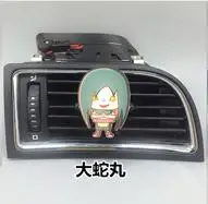 Аниме аксессуары Naruto автомобильный Кондиционер Vent Духи клип воздушный аромат автомобильный Декор - Название цвета: 6
