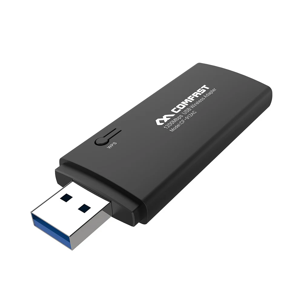 

USB3.0 Wireless WiFi Adapter Dual Band 2.4G/5G USB WiFi Network Card for Windows MacOS QJY99