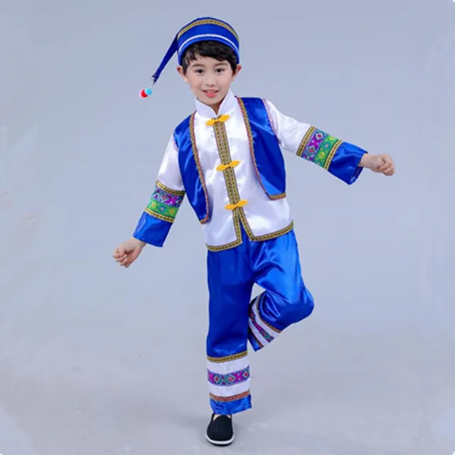 Buy chinese national costume for boys performance
