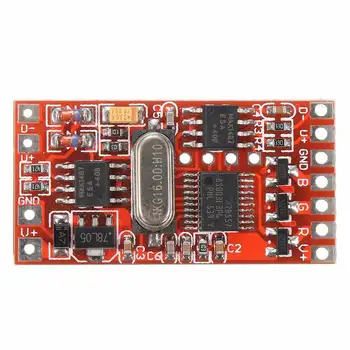 

SHGO-72W 6A Dmx512 Decoder Board Codering Module Controller 3 Channel For Rgb Led Stage Light Spot Lights Dc12-24V