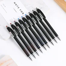 1 шт., креативная шариковая ручка черного/Красного/синего цвета, 0,7 мм, шариковая ручка для студентов, школьников, ручки для письма, канцелярские товары, бутик, офисные принадлежности