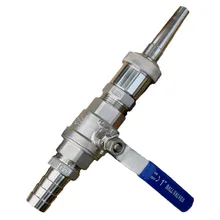 Кувшин для воды из нержавеющей стали пистолет-разбрызгиватель в красный горошек с выключателем для большой поток и распыление высокого давления