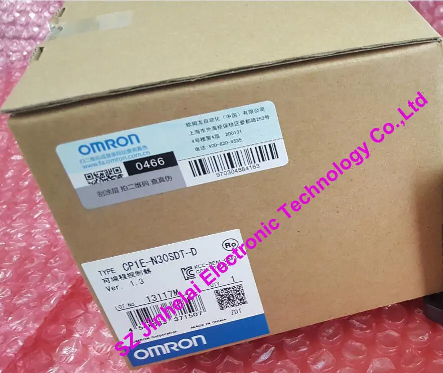

CP1E-N30SDT-D Authentic original OMRON PLC CONTROLLER , PLC MODULE