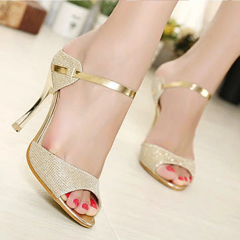 chaussure doree soiree