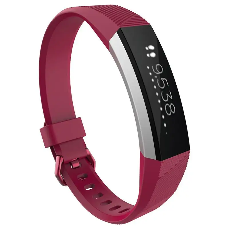 Замена силиконовой ленты для часов для Fitbit Alta HR - Цвет: Rose Pink