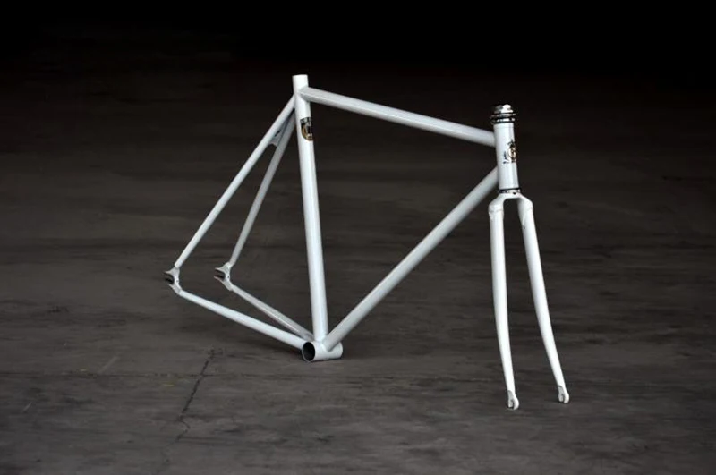 Рама для велосипеда с фиксированной передачей 4130 хромированная молибденовая рама 50 см 52 см 54 см рама для шоссейного велосипеда цвет на заказ