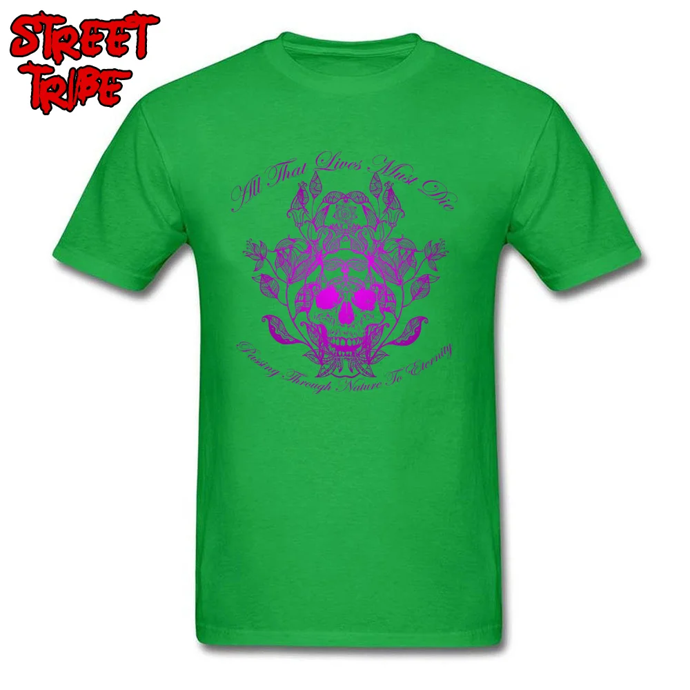 All That Lives V3 Geek Short Sleeve Tees Mother Day O-Neck Pure Cotton Men's Tshirts Geek Tops Shirts Dominant All That Lives V3 green