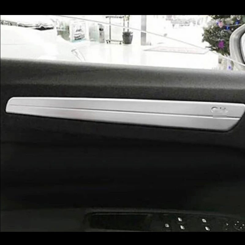 Для Citroen C4 2016 аксессуары ABS Матовый двери автомобиля полоса для отделки интерьера