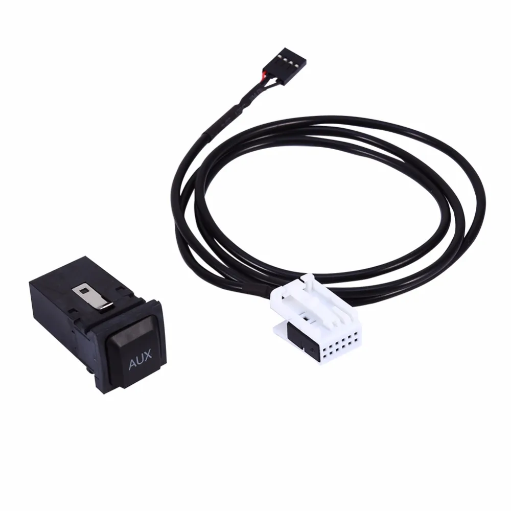 

Switch Plug AUX Cable For VW For Golf For GTI For Jetta MK6 For Sagitar For Scirocco RCD510 RCD300+