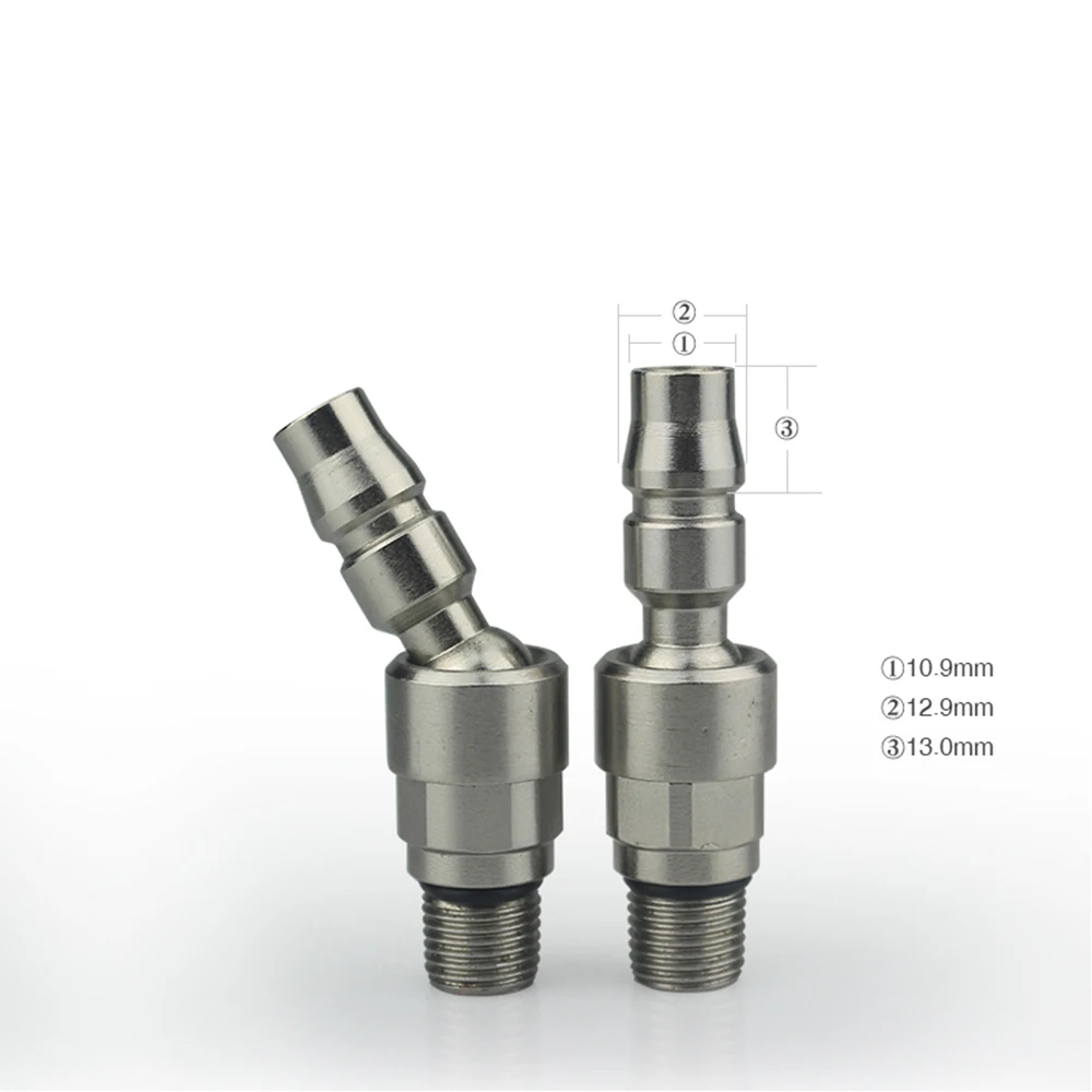 

Industrial 1/4-Inch Series Swivel Plug Male Thread Quick joint universal rotary pneumatic joint