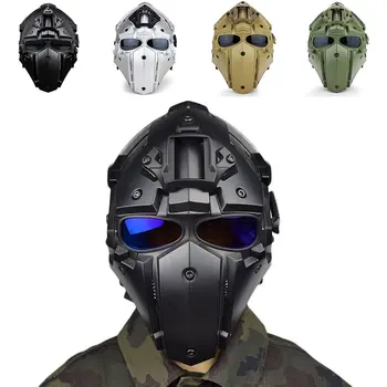 

Motorcycle Tactical Full Face Helmets Obsidian Casque Moto Racing Bicycle Helmet Fit Military Training Outdoor Cycling 4 Colors