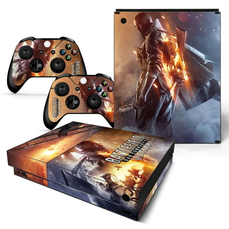 Battlefield Protective Design decal For XBOX One X Console