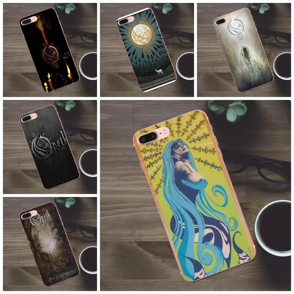 Bixedx Мягкий ТПУ новый стиль Opeth для Apple iPhone X 4 4S 5 5C SE 6 6S 7 8 Plus Galaxy A3 A5 J1 J2 J3 J5