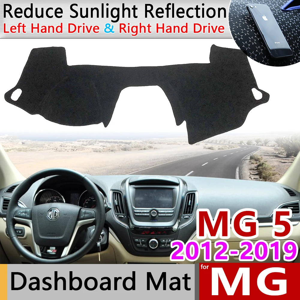 

for MG 5 2012 2013 2014 2015 2016 2017 2018 2019 Anti-Slip Mat Dashboard Cover Pad Sunshade Dashmat Protect Car Accessories MG5