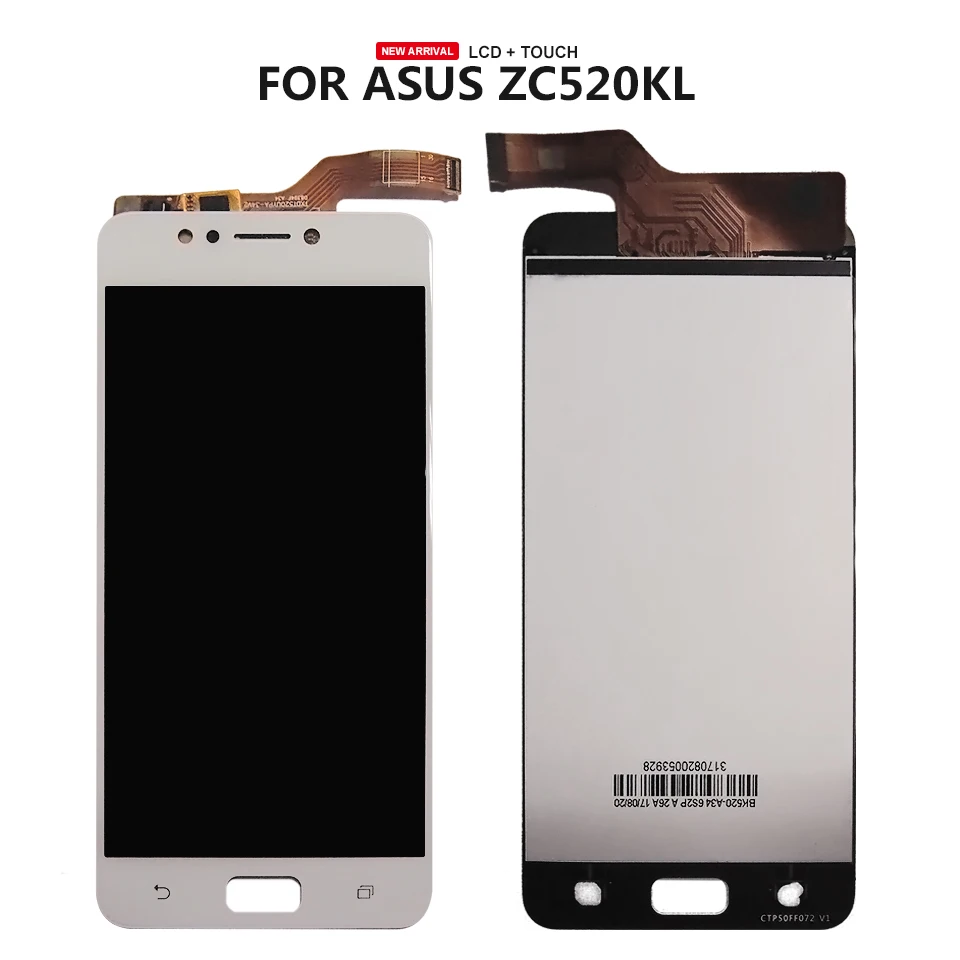 

100% Good Quality For Asus Zenfone 4 Max ZC554KL ZC520KL LCD Display Touch Digitizer Assembly Free Tools