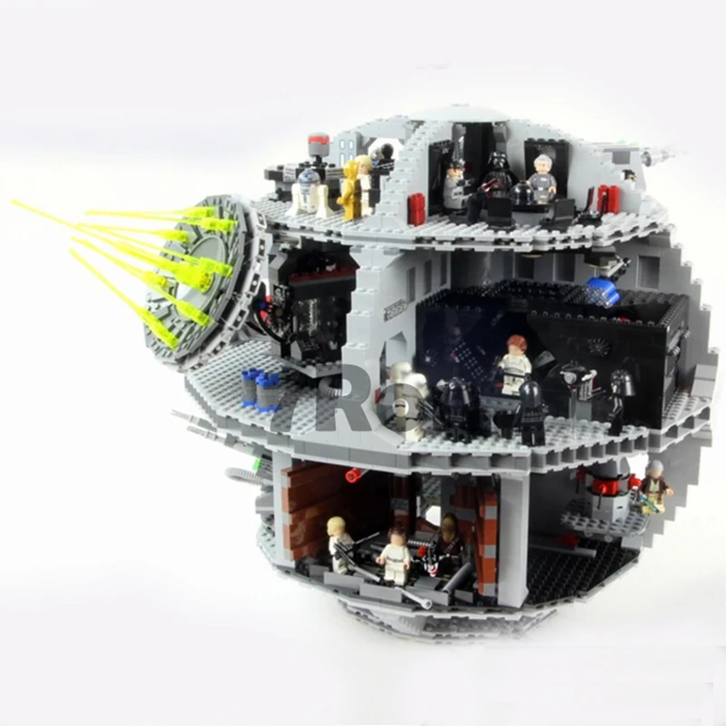 

05063 4016pcs Star Series Wars Death Star Model Building toys hobbies Block Bricks Kits Compatible with Lego 75159