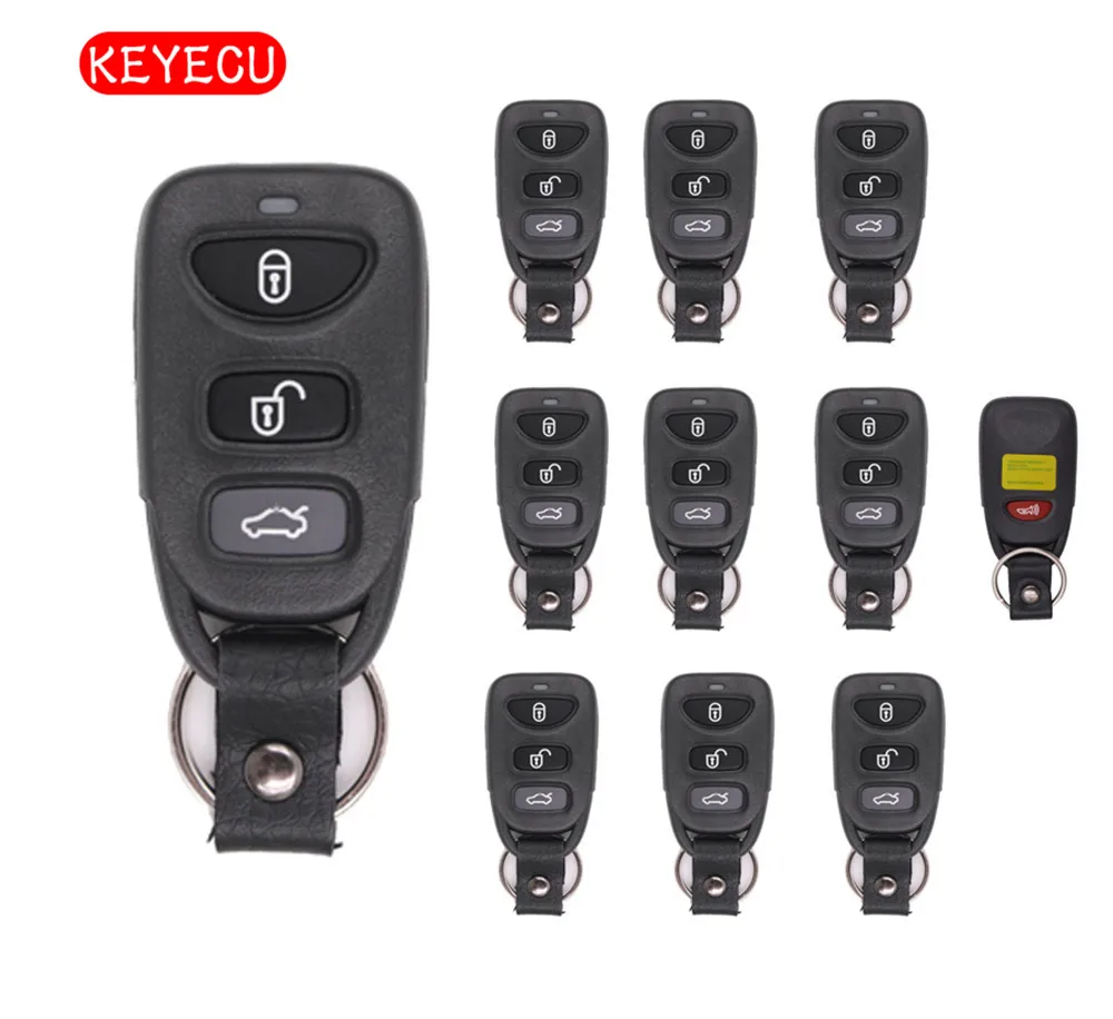 

10pcs/lot Remote Key shell Keyless Entry Housing Case Fob 3+1 Button for KIA Cerato Sorento Spectra Optima Forte Rondo