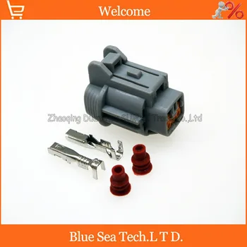 

10 sets 2Pin 2.2mm female car connector,Small lamp plug, fog lamp plug,Car Electrical connector for Nissan New Teana