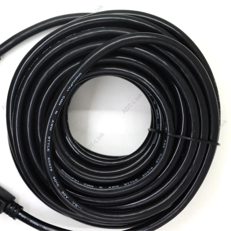 Кабель порта дисплея 10 футов DisplayPort to Displayport Cable DP 'Cable 4K @ 60Hz] черный