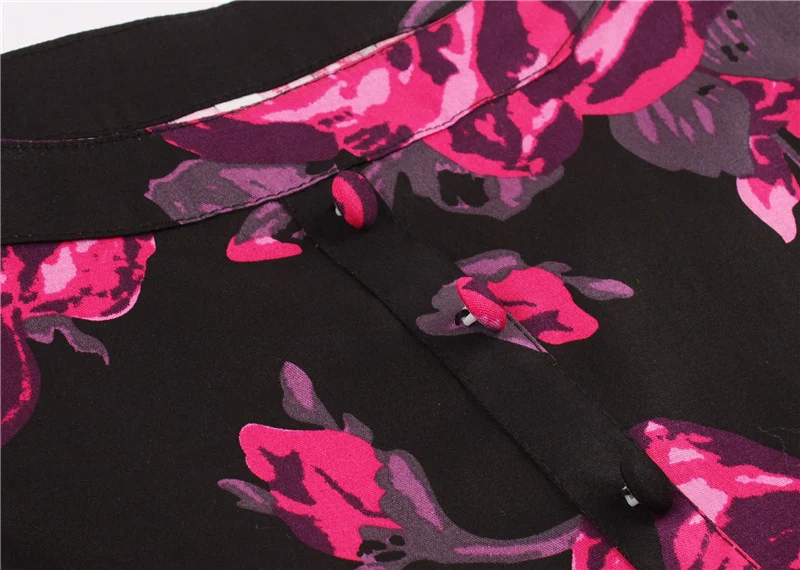 Kostlich 2018 Belt Tunic Women Summer Dress Sleeveless O-Neck Hepburn 50s 60s Vintage Dress Print Elegant Party Dresses Sundress (30)