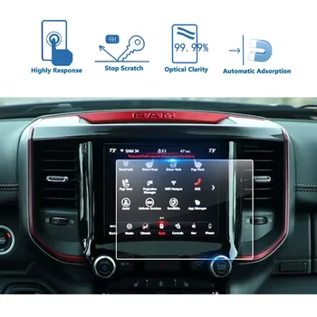 

RUIYA screen protector for RAM 1500 Uconnect 8.4inch car gps navigation touch screen 9H tempered glass screen protective film