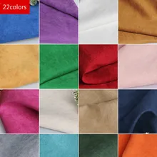 50x150 см искусственная замша ткань сплошной цвет современный домашний текстиль шитье Лоскутная Ткань сделай сам материал для украшения одежды