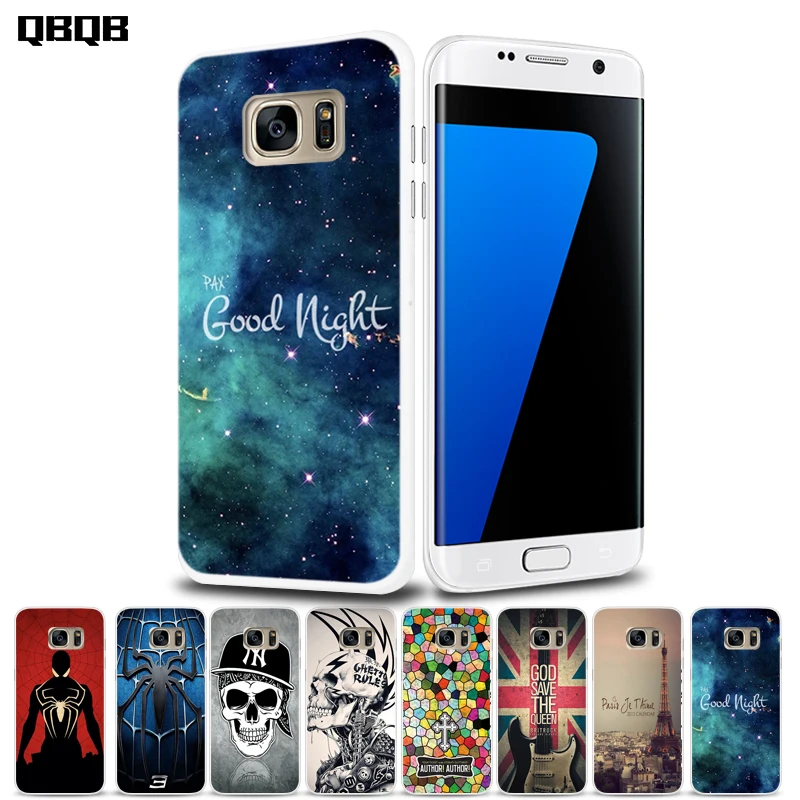 TPU Silicon leather Case for Samsung galaxy S7 edge case cover cute g9300 g9350 capa Original cat |