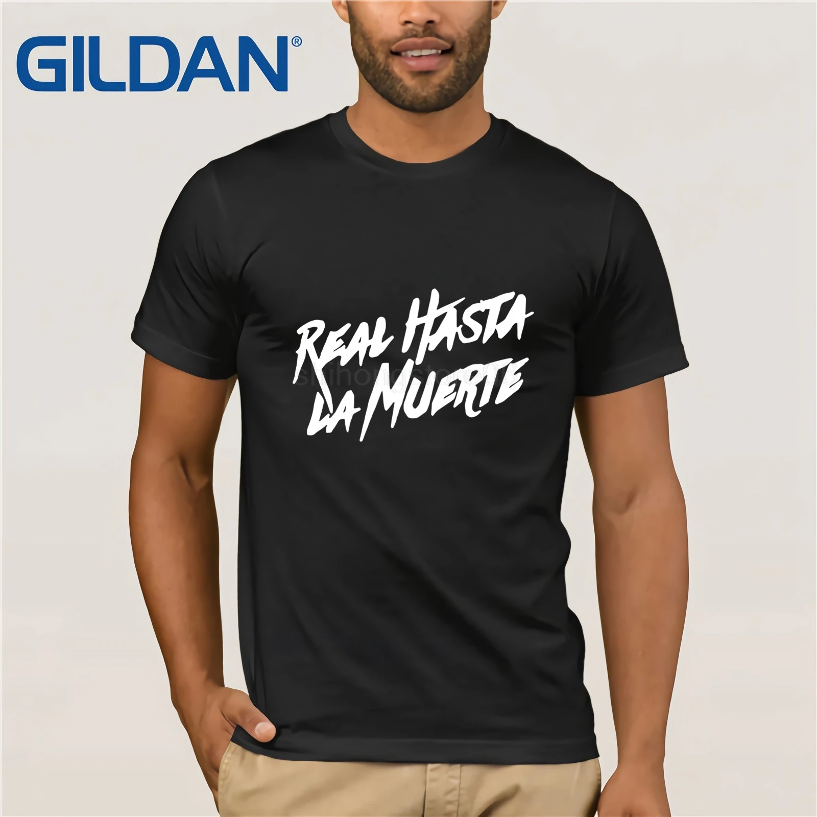 

Real Hasta La Muerte Camisa - Popular Tagless Tee T-Shirt