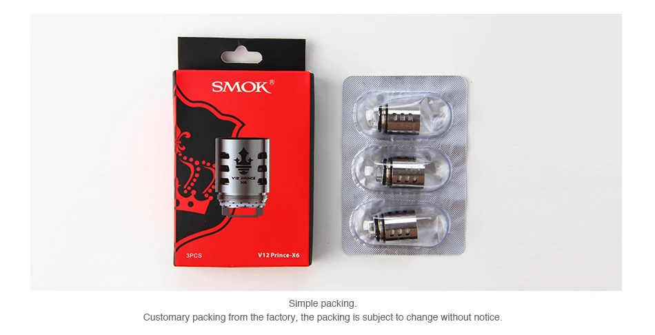 SMOK TFV12 PRINCE Replacement Coil 3pcs