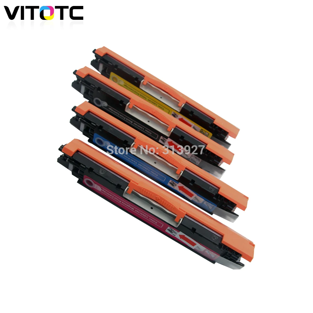 CF350A CF351A CF352A CF353A тонер-картридж совместимый с HP Color LaserJet Pro MFP M176n M176 M177fw M177 цветной