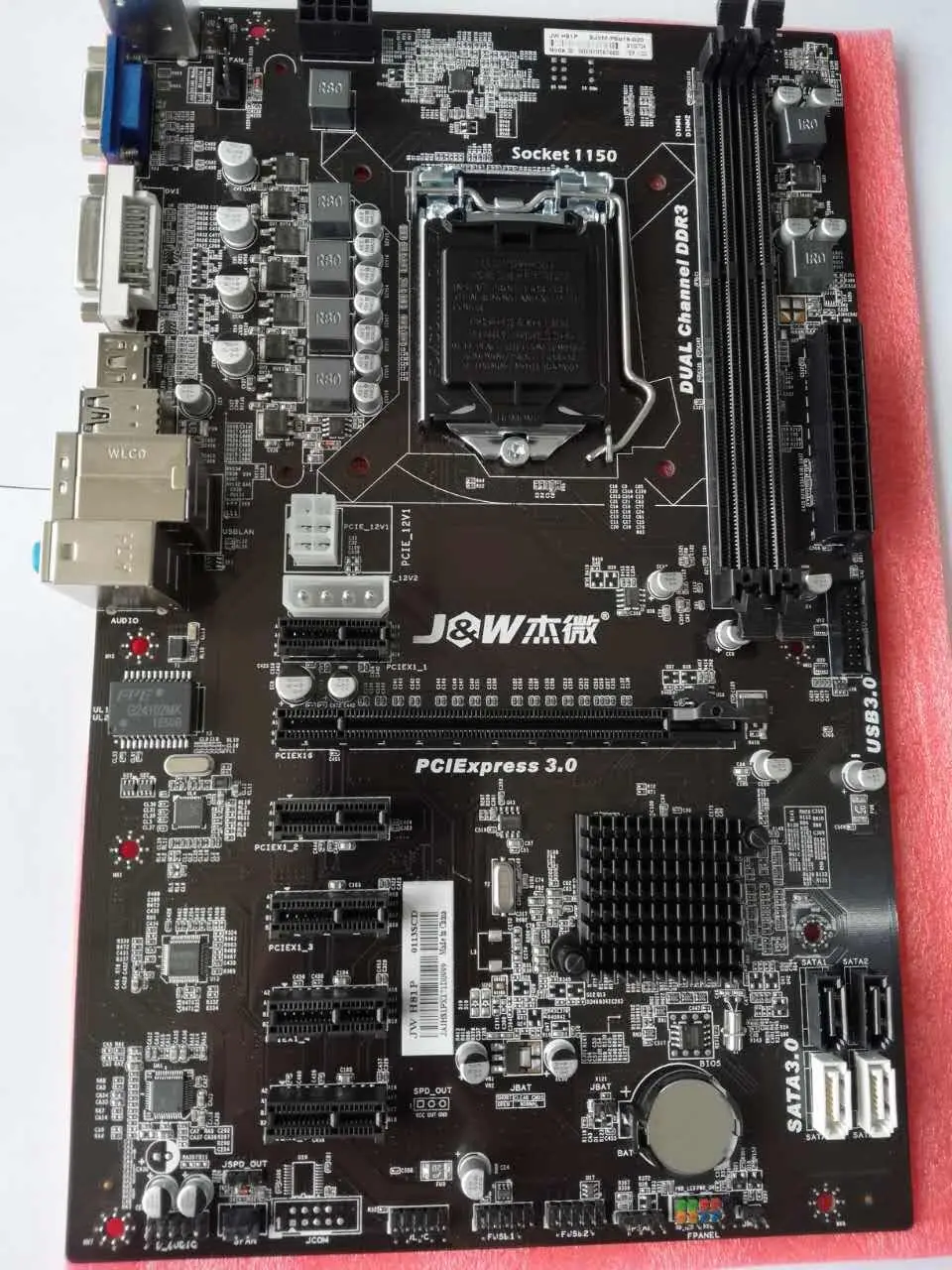 H81P Mining Board for BTC ETH LTC PRO Motherboard RX470