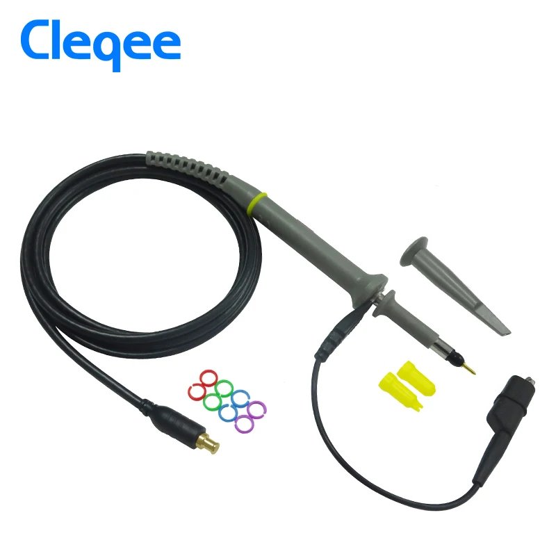 Cleqee 1 шт. зонд для мини осциллограф DSO201 ds201 DSO203 DS203 dso202 DSO Quad vc101 10x60 мГц MCX зонда серый