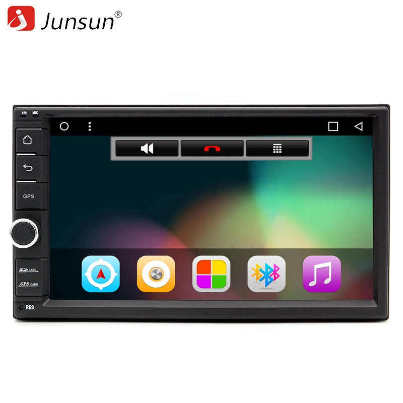 imágenes para Junsun Quad Core 7 "2 Din Android 6.0 DVD Del Coche Reproductor Multimedia 1024*600 Universal de Navegación GPS autoradio de Radio Estéreo de Audio imágenes para Junsun Quad Core 7 "2 Din Android 6.0 DVD Del Coche Reproductor Multimedia 1024*600 Universal de Navegación GPS autoradio de Radio Estéreo de Audio