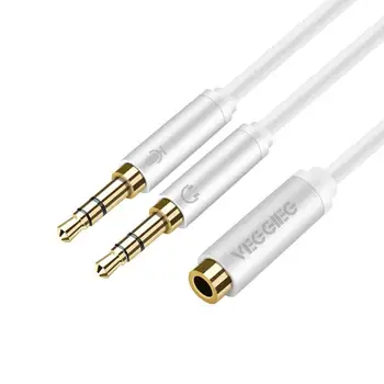 

Headphone Splitter Audio Cable Two In One Audio Line for Computer Mobile Phone Earphone Divider Couple Share Adapter