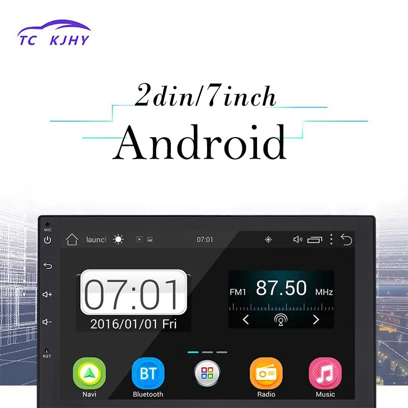 

2Din Car Radio For Ford Focus2 Car Audio Unit 7Inch Android Player GPS Navigation Bluetooth Touch Screen Steering Wheel Control