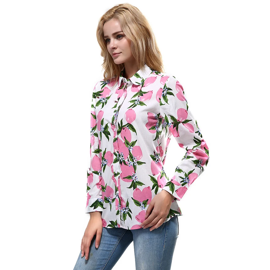 2018 Women Summer Tops Chiffon Blouses And Shirts Ladies