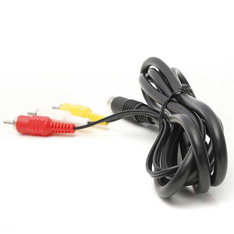 2 шт. 6FT 3 RCA Аудио Видео AV Соединительный Кабель адаптер для Sega Genesis 2/3|cable for|cable cordcable