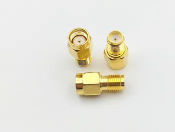 

100 pcs SMA female jack to RP-SMA male jack center RF coaxial connectors