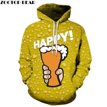 

Happy Green Beer 3D Print Spring Casual Hoody Sweatshirt Men Tracksuit Hoodie Male Pullover Streetwear Cloth DropShip ZOOTOPBEAR