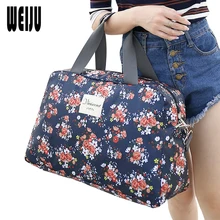 2016 neue Mode frauen Reisetasche Gepäck Handtasche Blumendruck Frauen Reisen Tragetaschen Große Kapazität Gepäcktaschen