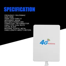 3g 4G LTE антенна TS9 Разъем 4G LTE роутер Anetnna 3g внешняя антенна с 3 м кабелем для huawei 3g 4G LTE роутер модем