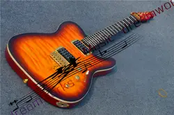 Китай OEM Firehawk Shop TL Электрогитары Custom Shop Золотой аппаратных EMS бесплатная доставка