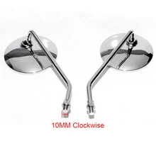 Motorbike Rear view mirrors For Suzuki Honda Kawasaki Yamaha Scooter Moped