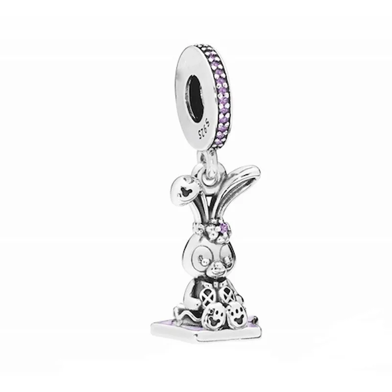 

925 Sterling Silver StellaLou Charm For Women Silver Jewelry Bracelet Bead