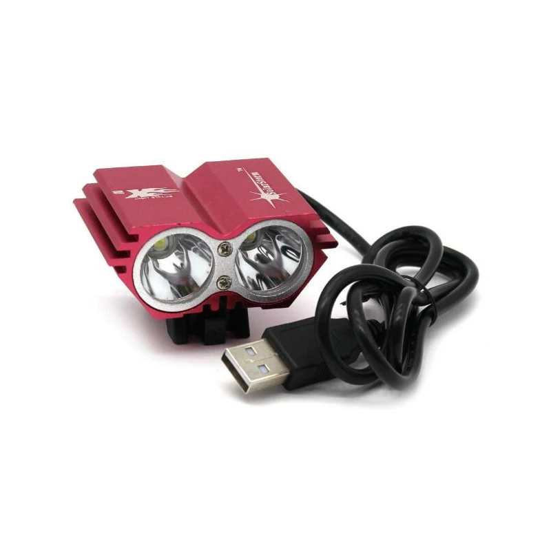 Светодиодный фонарь luces bicicleta USB 5000lm XM L T6 L2 светодиодный светильник Bycycle налобный
