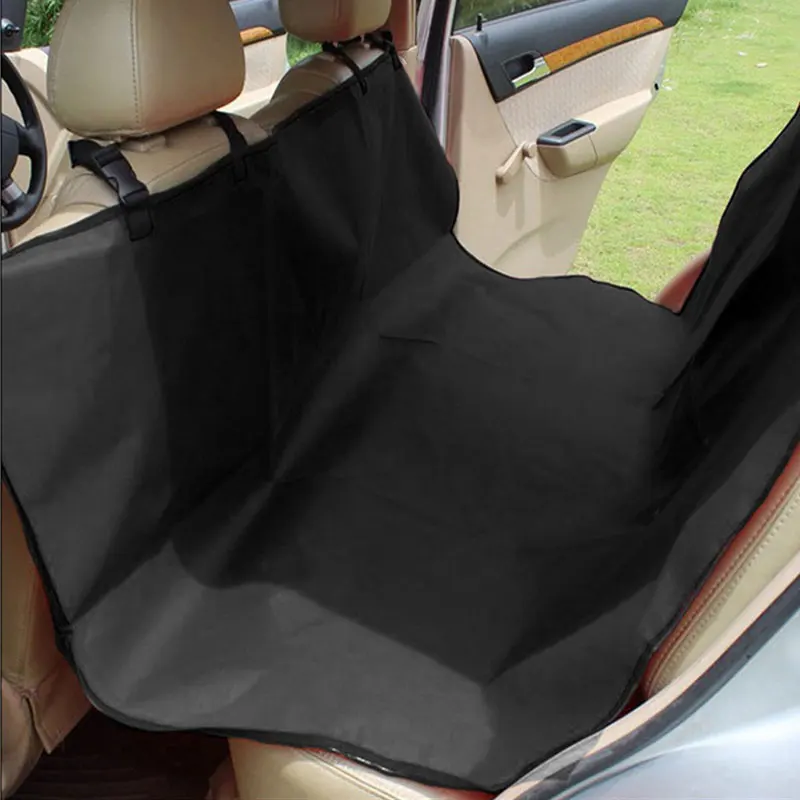 

Dog Car Seat Cover View Mesh Waterproof Pet Carrier Car Rear Back Seat Mat Hammock Cushion Protector #