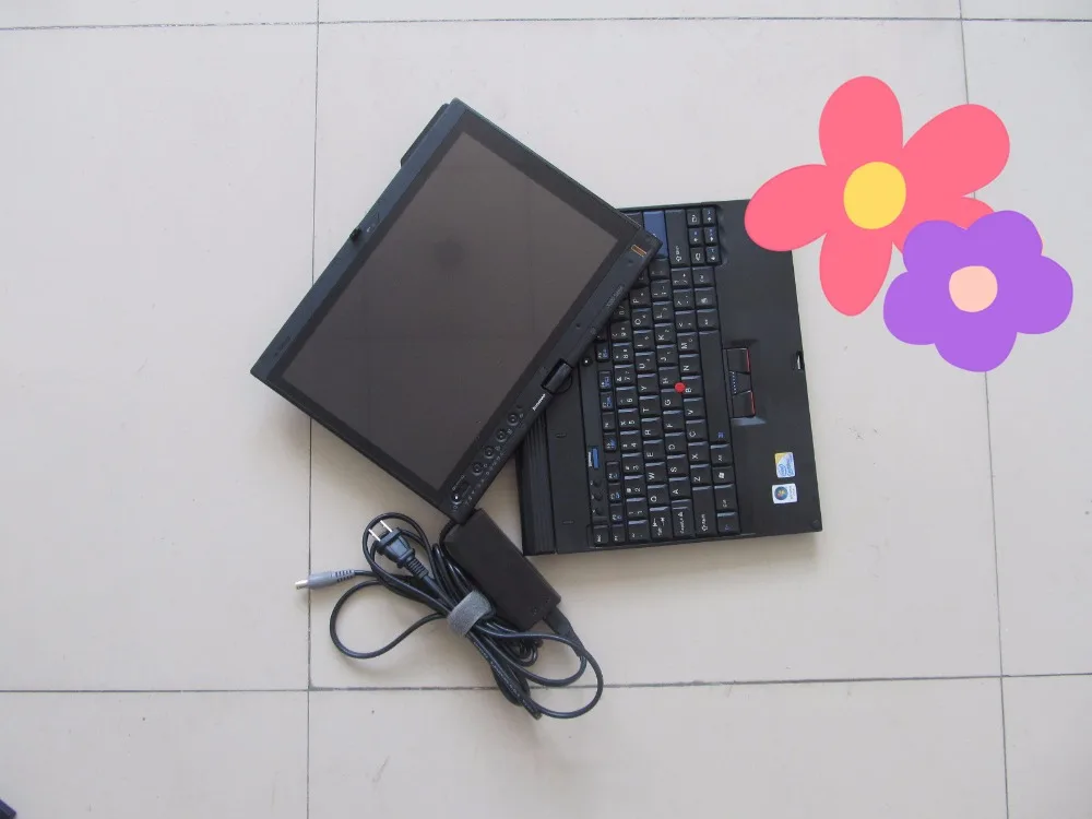 Автомобильный диагностический ноутбук для lenovo thinkpad x200t сенсорный экран б/у компьютер Лучшая цена с батареей без hdd