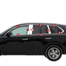 Window Air conditioner automobile decorative car styling bright sequins accessory protecter 14 FOR Mitsubishi Outlander