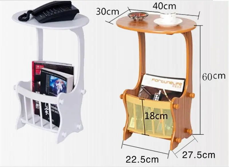 Экологичные ДВП чайный столик тумбочки многоцелевой Кофейные столики с стеллаж для хранения Мебель для гостиной